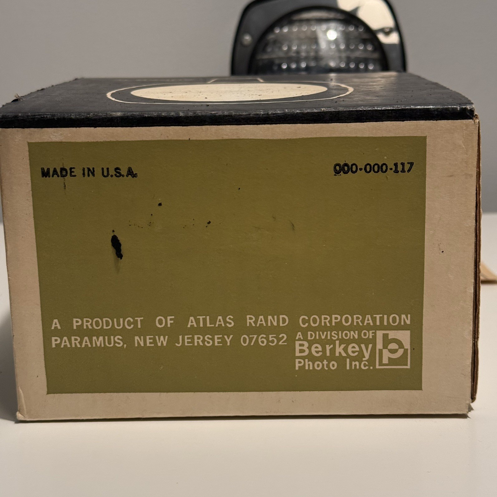 Vintage Super 8 Movie Light Model 855 w/ Box Atlas Warner Sealed Beam Works!