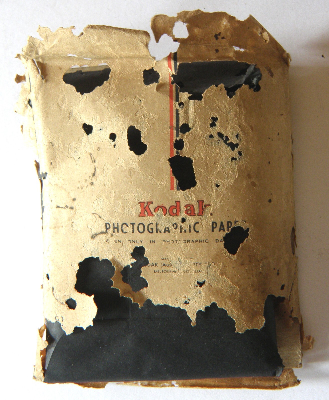 Antique Wooden Box Joint Kodak Film Tank 3 1/2in Model “B”-2 C.1907
