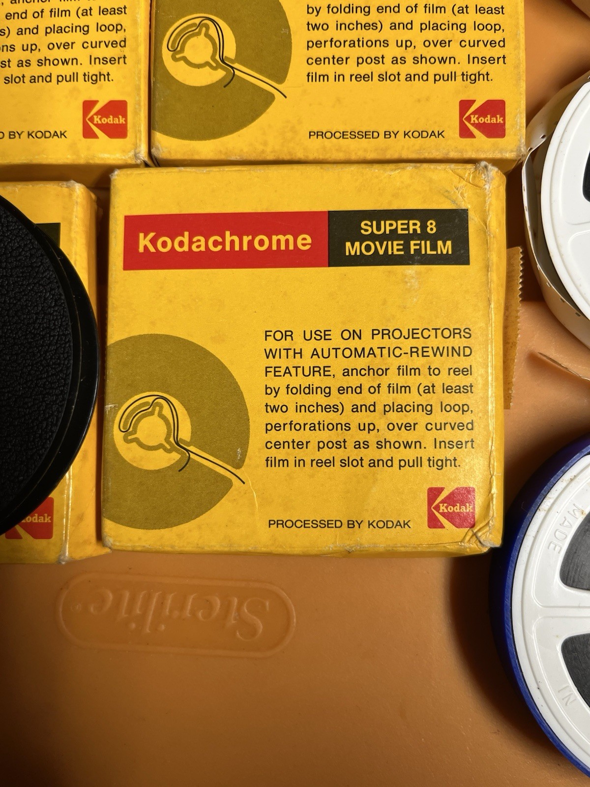 Lot Of 10 Vintage Kodak Super 8 3” Film Reels Home Movies