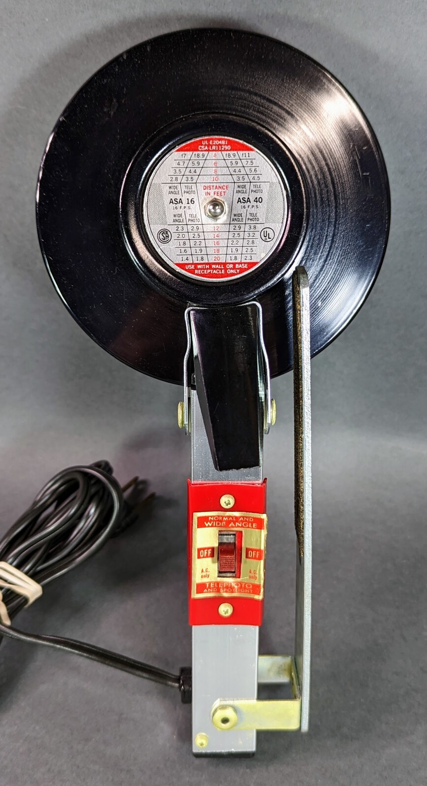 Sunset Zoom Gun UL-E20481 Vintage Camera Light w/ Original Box **WORKING**