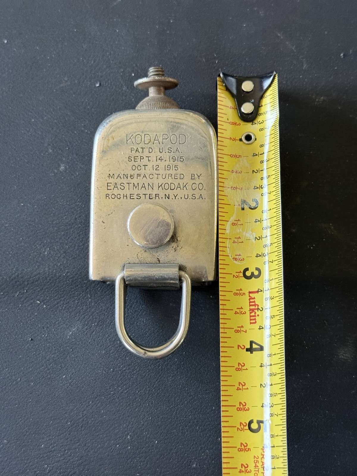 Vintage Kodak Kodapod Camera Clamp Mount 1915 Eastman Kodak USA