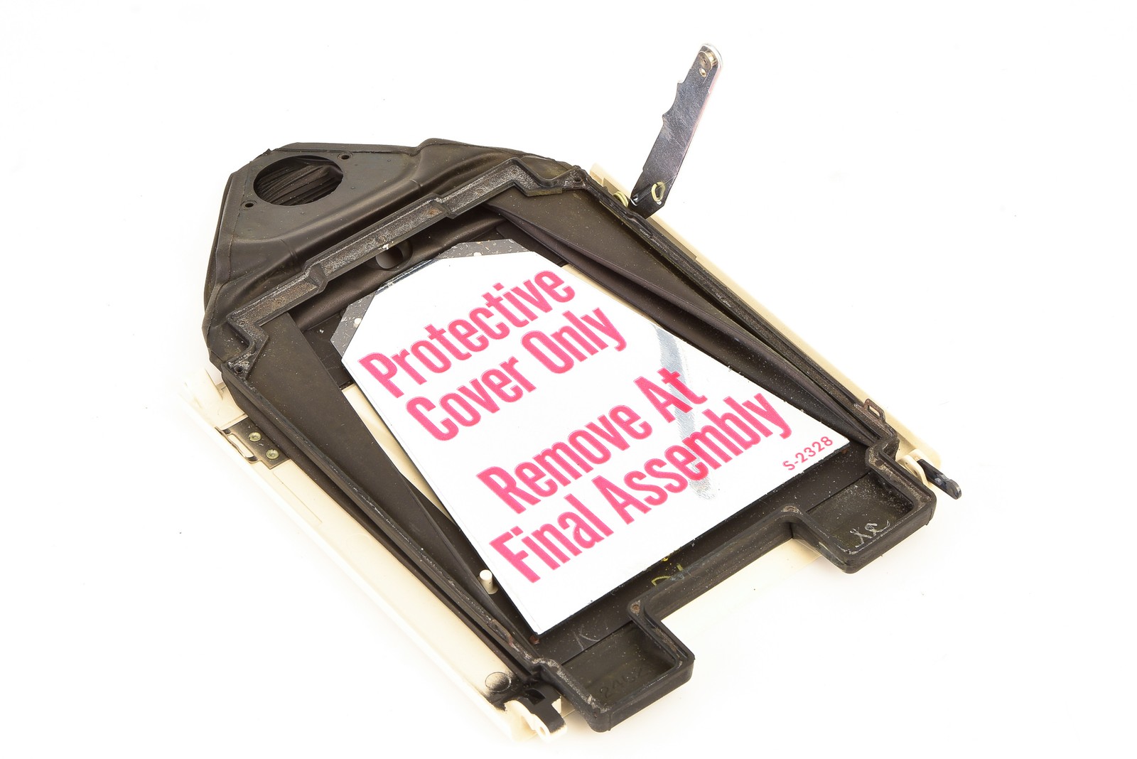 Polaroid SX-70 Camera Replacement Part – White – Mirror Cover & Bellows V24
