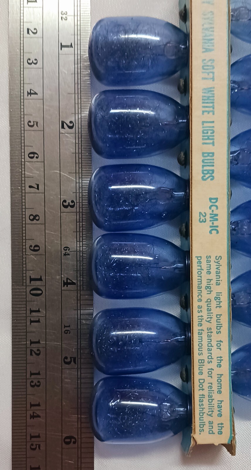 SYLVANIA BLUE DOT FLASHBULBS M3B COMPLETE 12 BULBS NEW SEE PICS