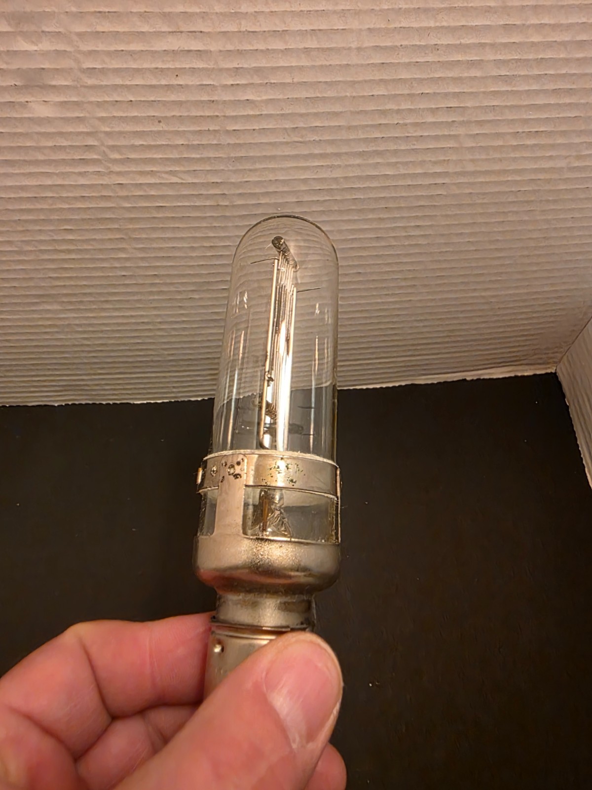 Vintage Mazda Projector Lamp A-E-I England Base Up Burning 240V NOS