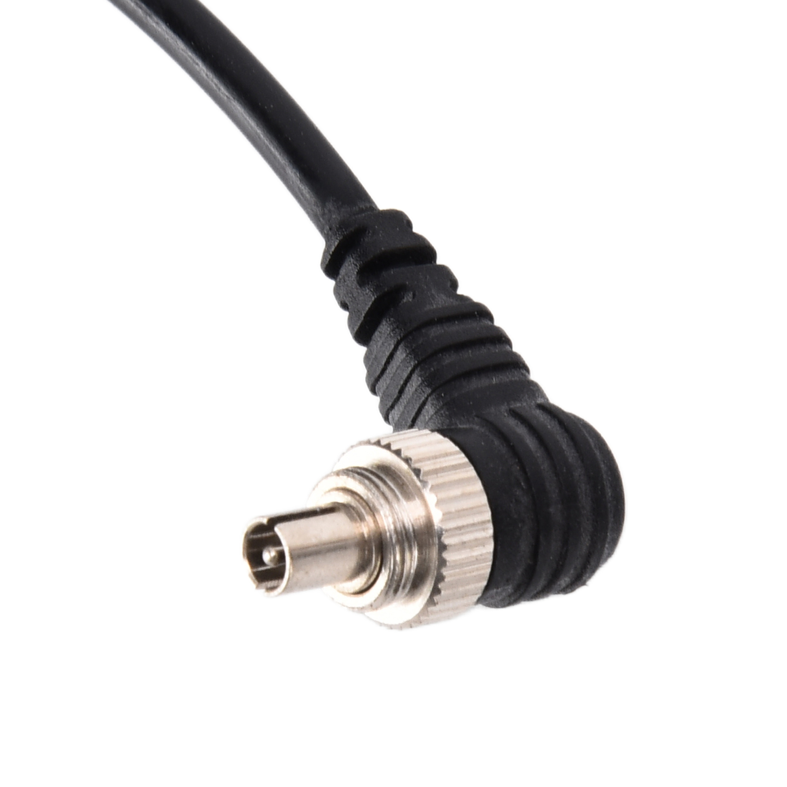 2pcs Camera Flash Cable Universal 3.5mm To Male Flash PC Sync Cable Coiled Cord