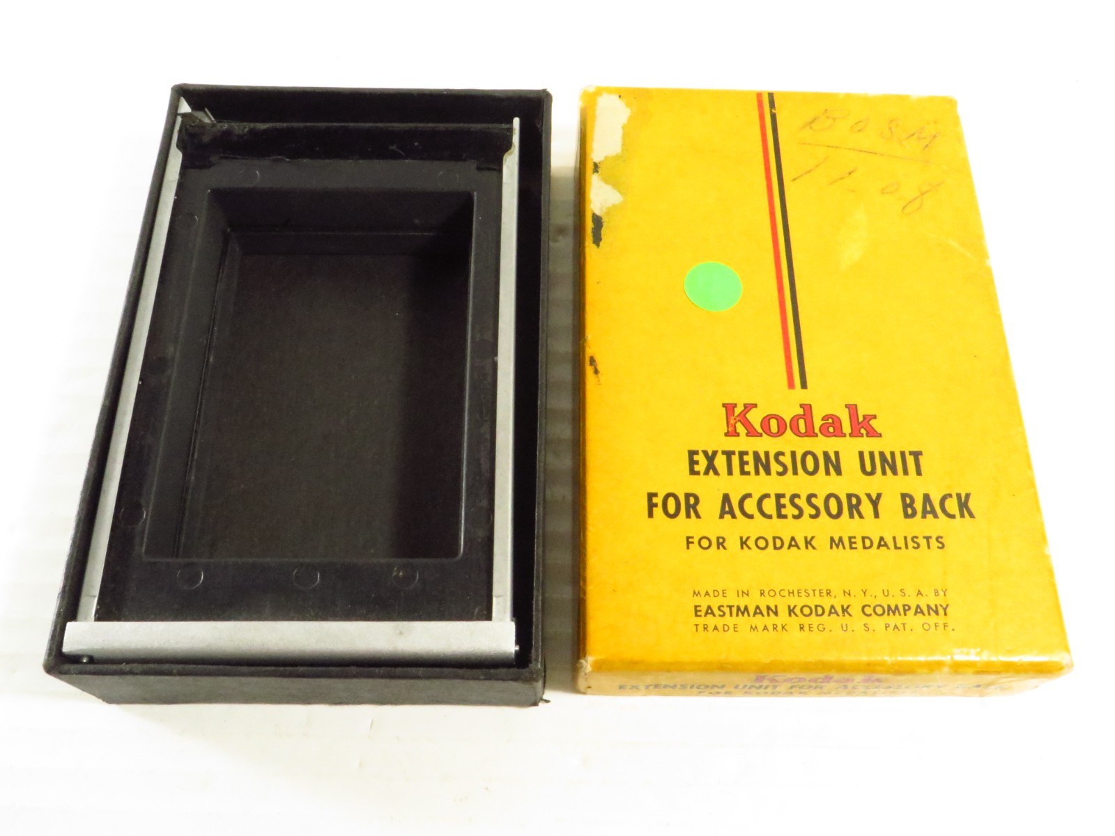 Kodak Medalist l, II, Extension Unit for Accessory Back in Original Box