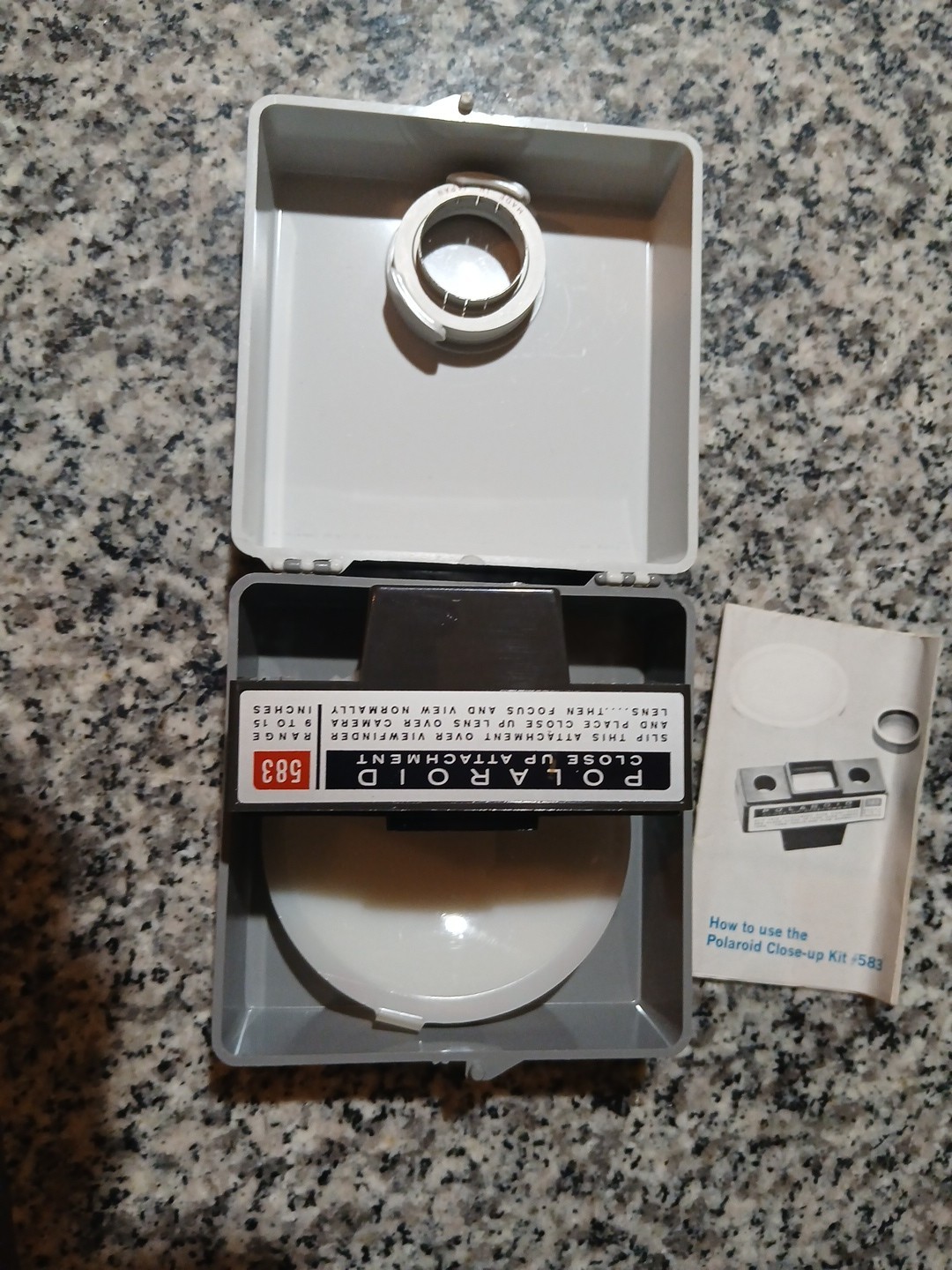 Polaroid Close Up Kit #583 Free Shipping