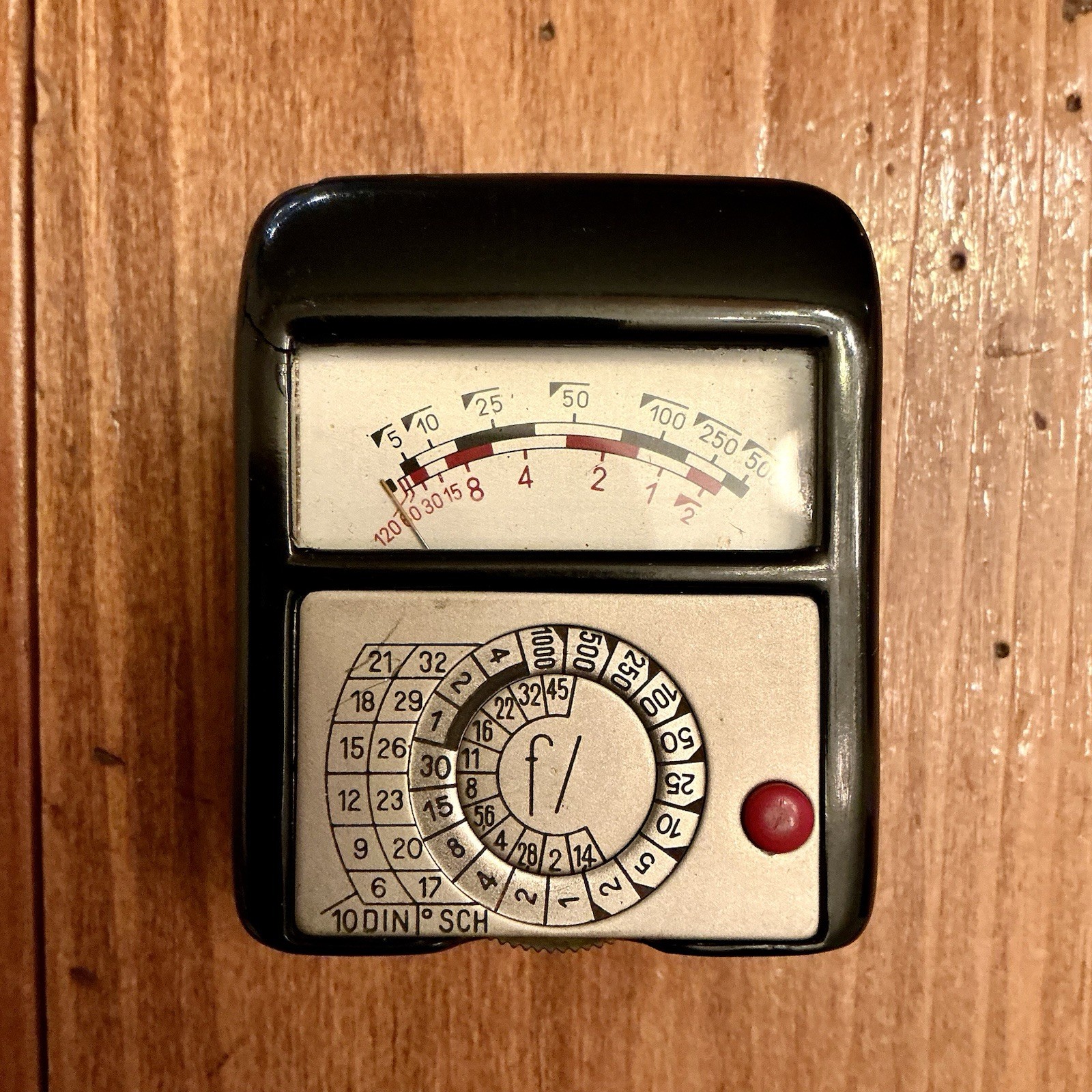 SIXTUS GOSSEN LIGHT METER 1930s ~ Vintage Light Meter/ Made in Germany w/ Case