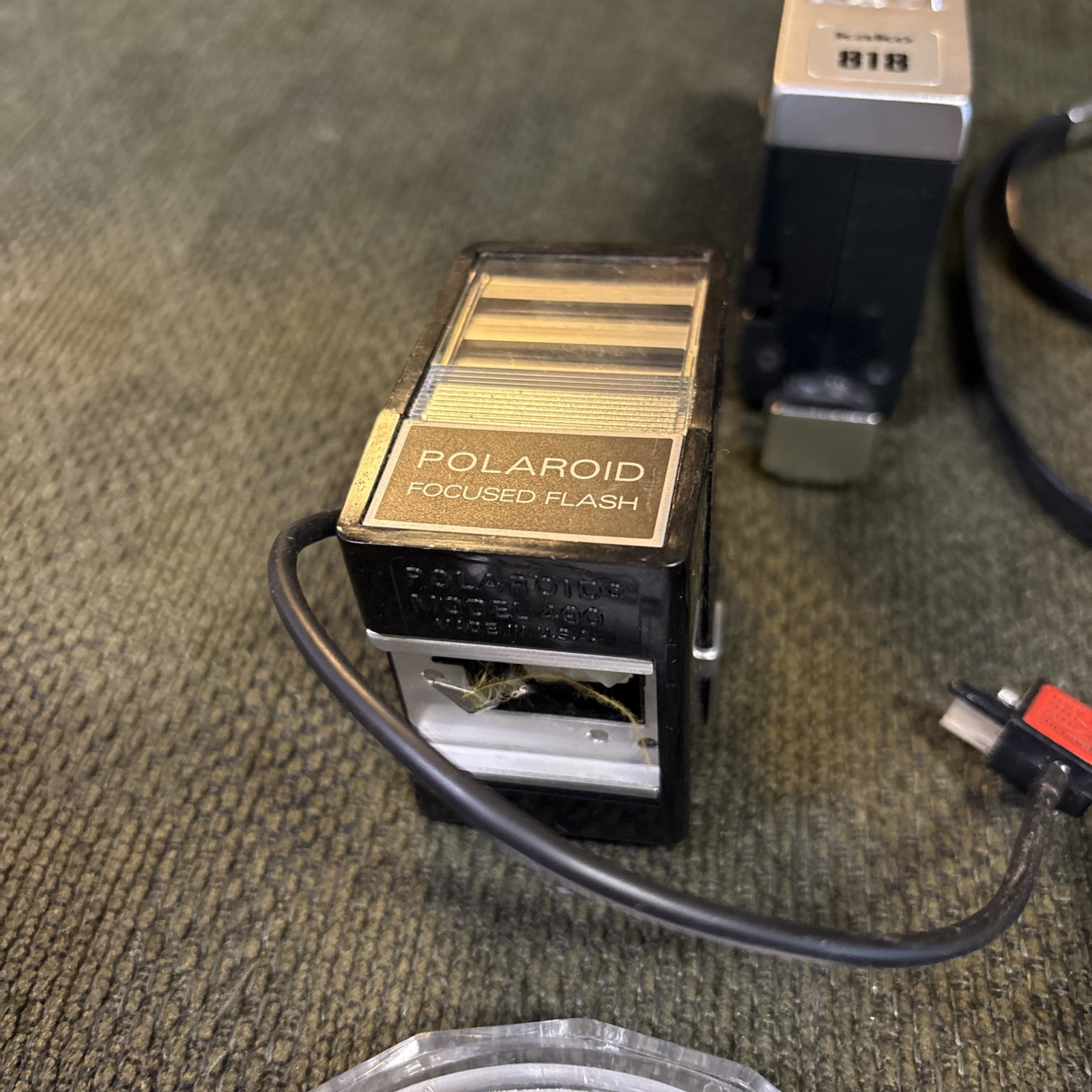 Lot of VINTAGE Photography Equipment Flash’s Polaroid Kako Graflash Pistol Grip