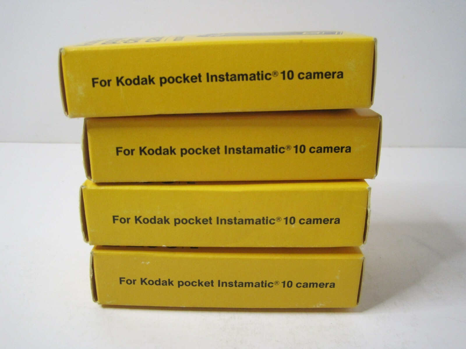 Lot of 4 Kodak Pocket Clip-on Case Model 1 C 18C For Kodak Instamatic 10 Camera
