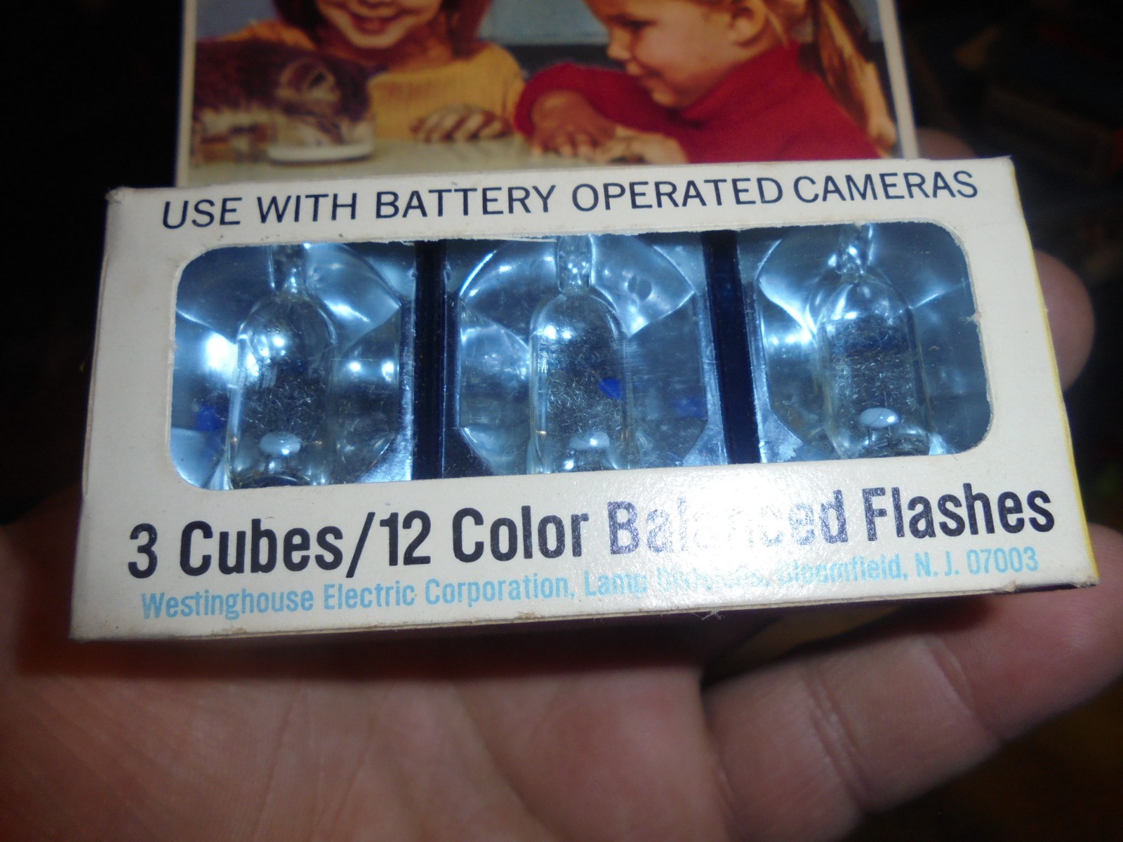 Vintage 5 packs Westinghouseflash cubes 15 cubes 60 flashes new