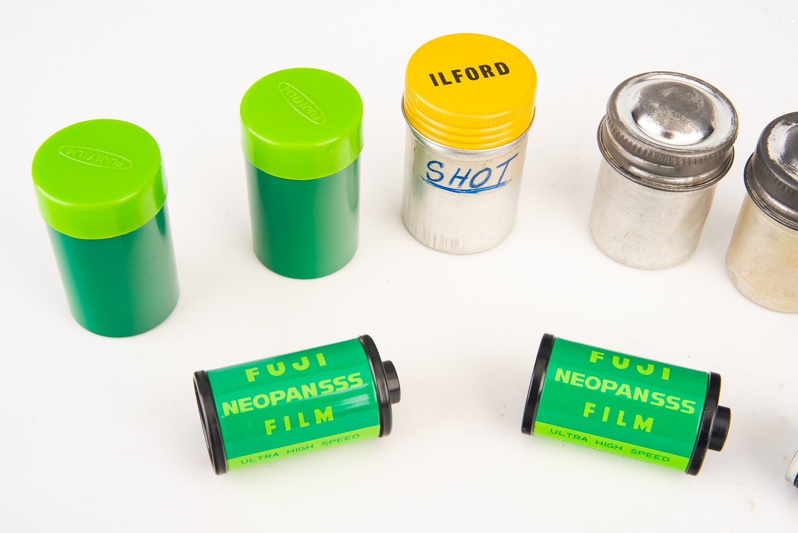 Ilford Ansco Fujifilm 35mm Roll Film Antique Metal & Plastic Holders V22