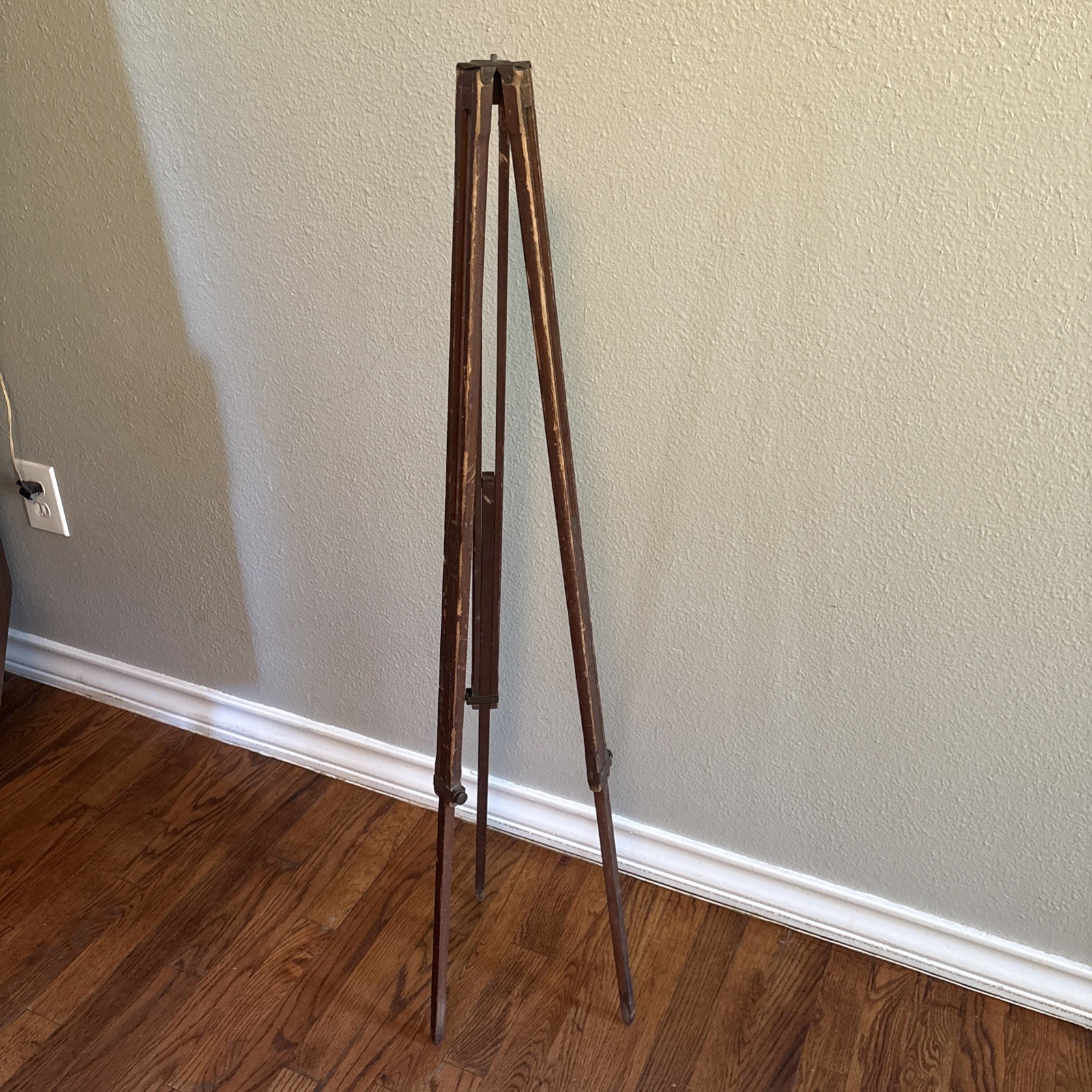 Extendable Antique Wooden Camera Tripod by Sunart Photo Company – Special No. 1