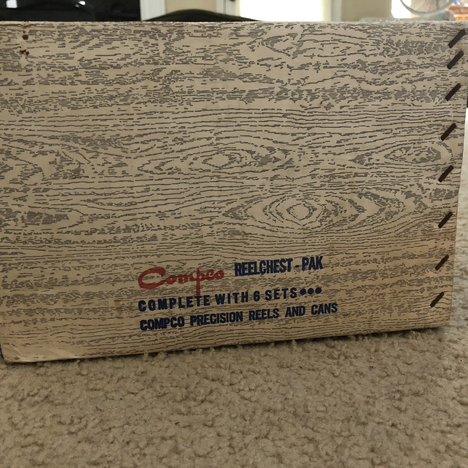 Conpro Reels And Cans 6 In Vintage Box Reel To Reel