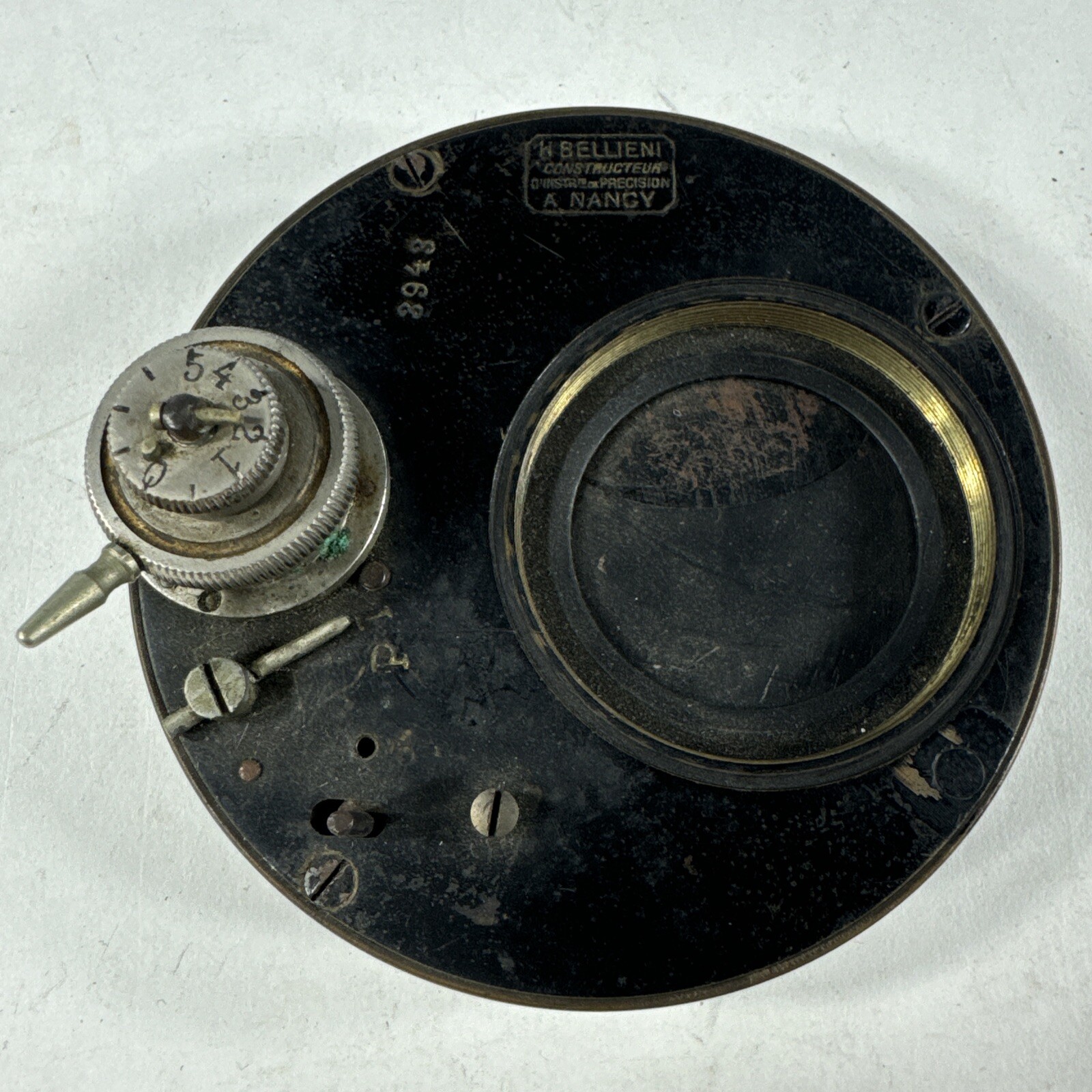 Bellini A Nancy French Brass Body Shutter for Barrel Lens – Works Well