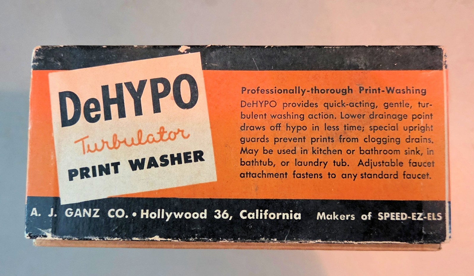 DeHYPO Turbulator Print Washer w/ Original Box – Vintage Photography Developing