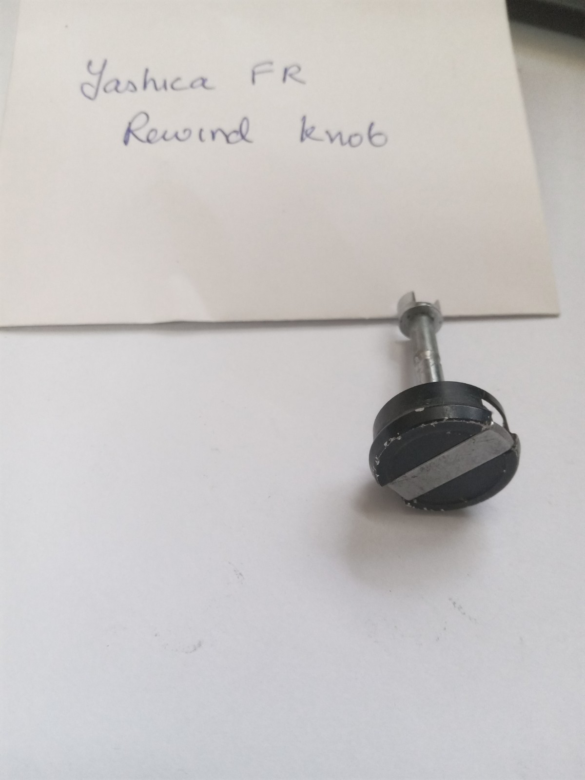 Yashica FR Film SLR Camera Rewind Knob Used Spare Part