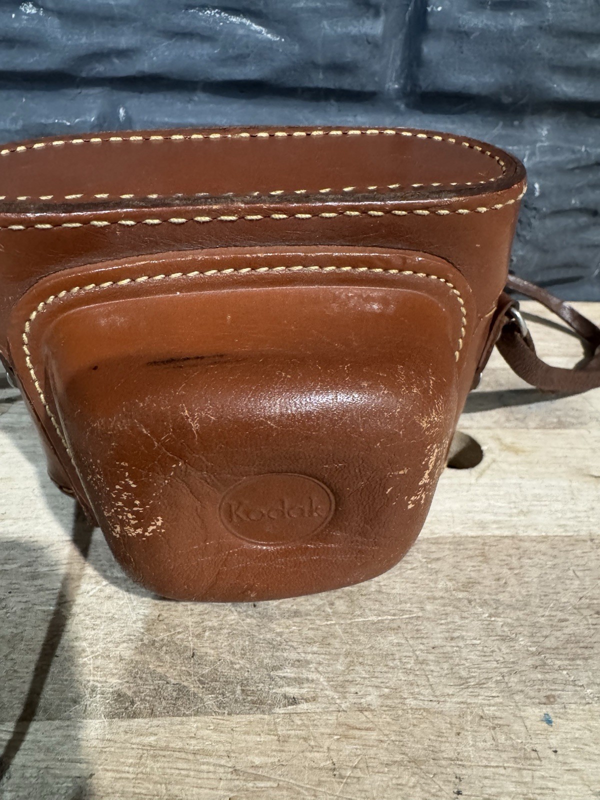 VINTAGE KODAK RETINETTE CAMERA LEATHER FIELD CASE