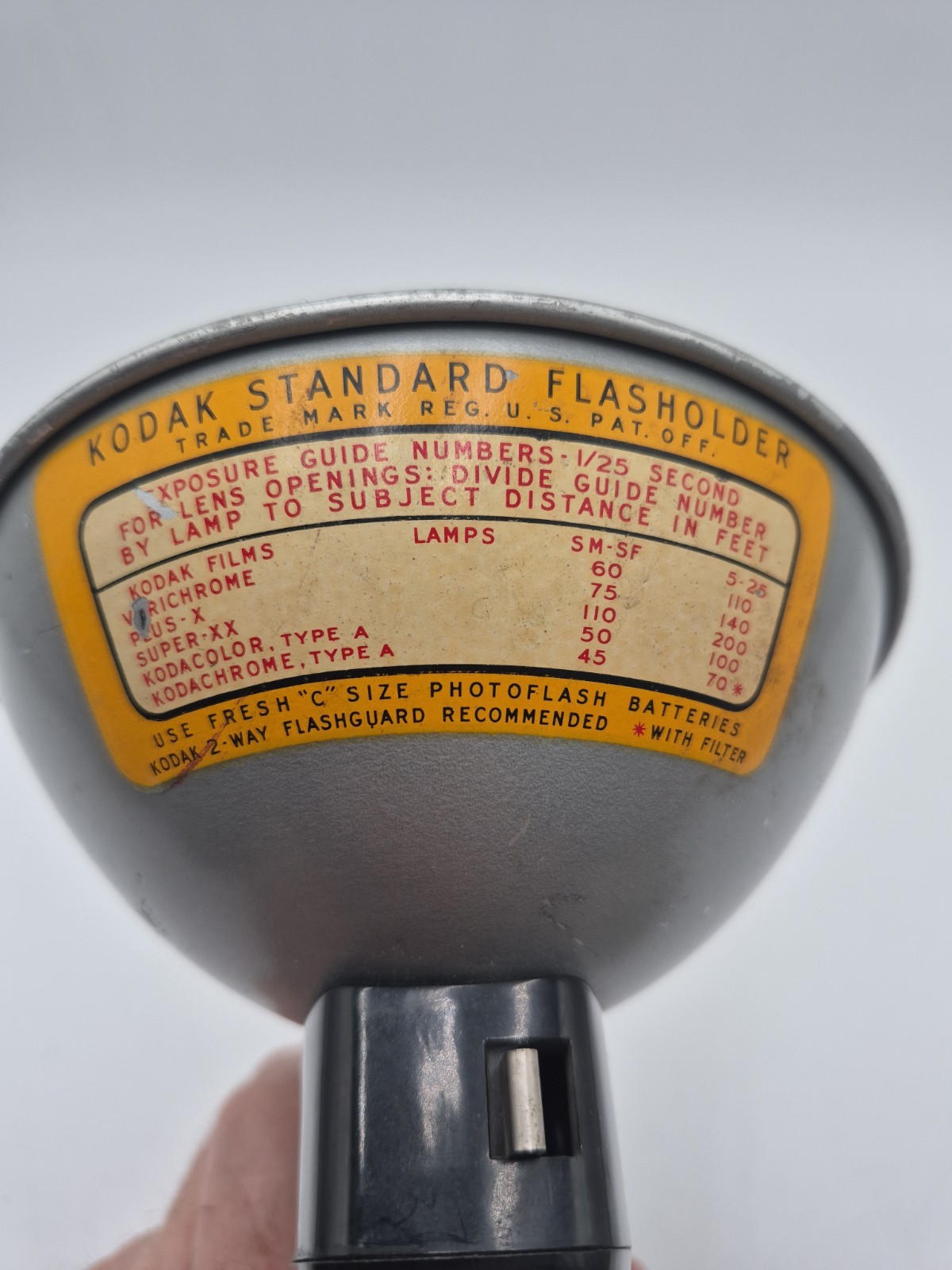 Vintage Kodak Standard Flash Holder No Bulb