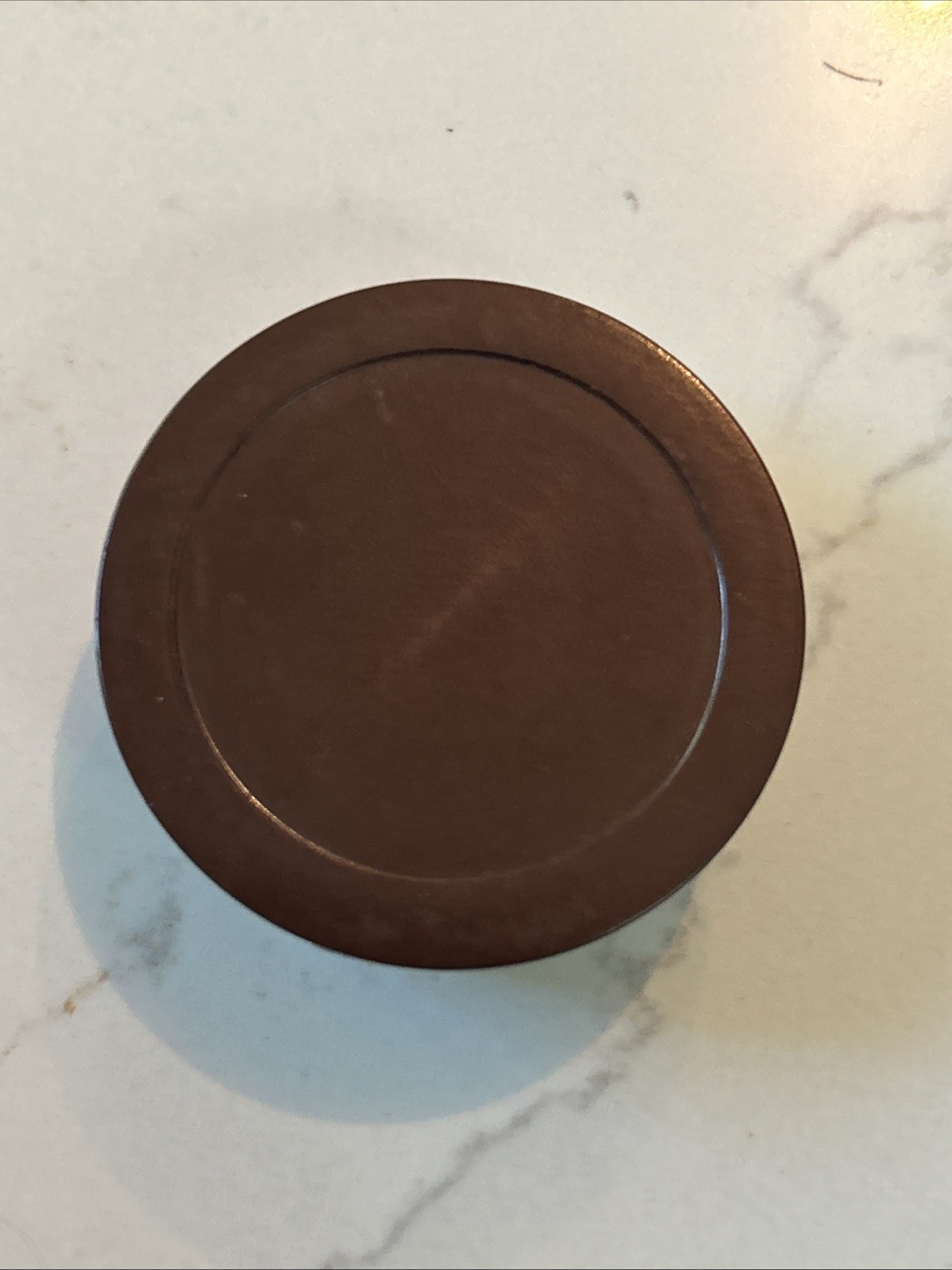 VINTAGE KENKO BAKELITE BROWN 45 MM YELLOW FILTER HOLDER & ECKO FILTER