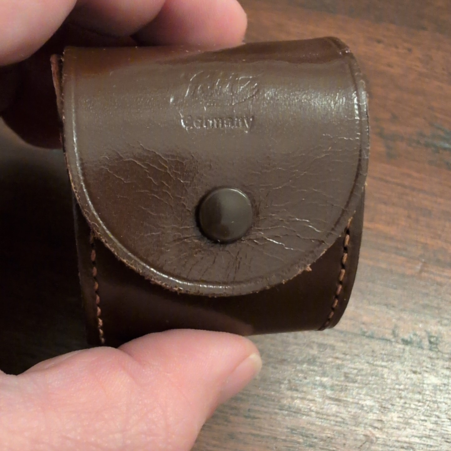 E.LEITZ WETZLAR BLACK UNIVERSAL VIEW FINDER FIT LEICA RANGEFINDER Vtg 40602