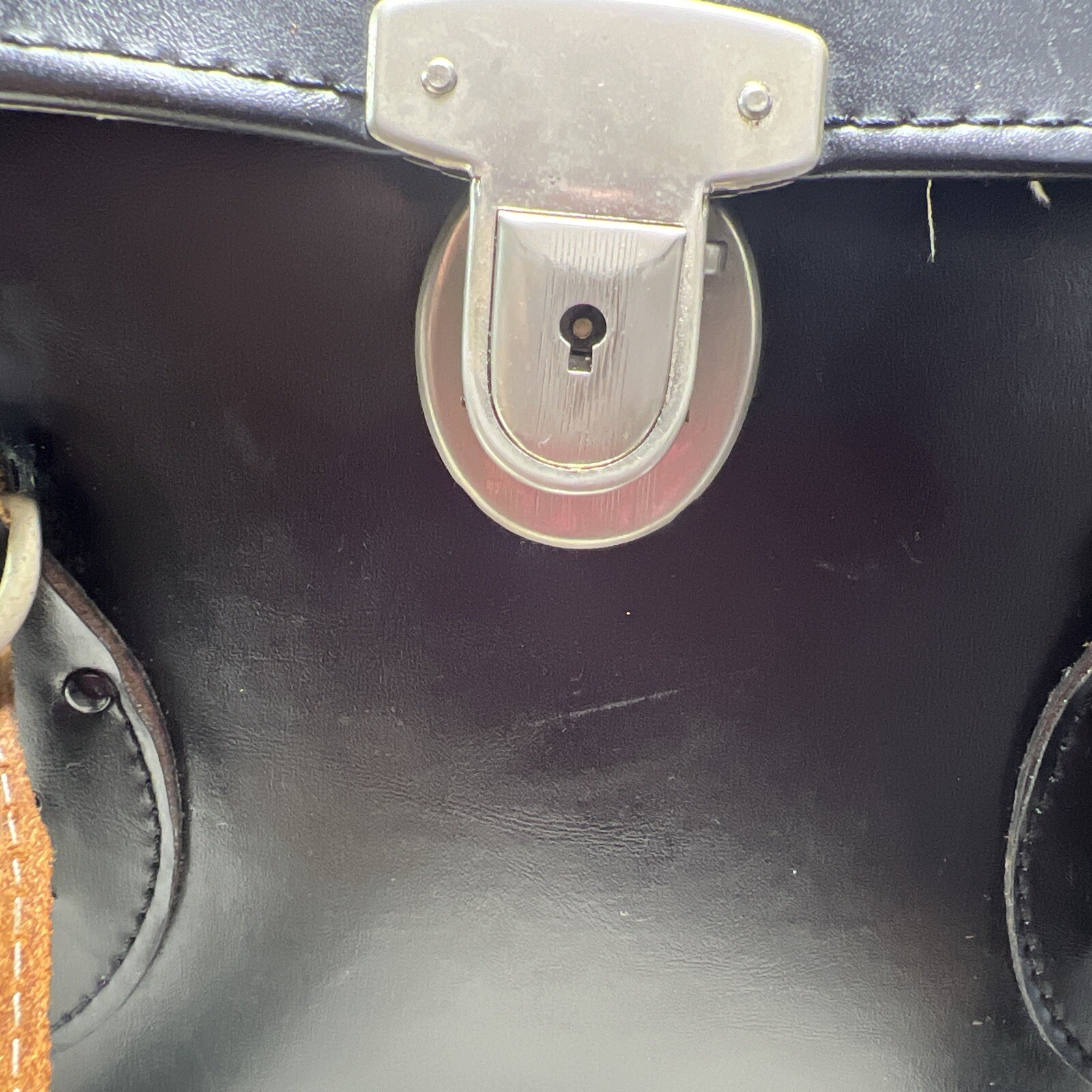 VINTAGE KALI-BAG BLACK LEATHER LARGE CAMERA BAG KALIMAR IN JAPAN