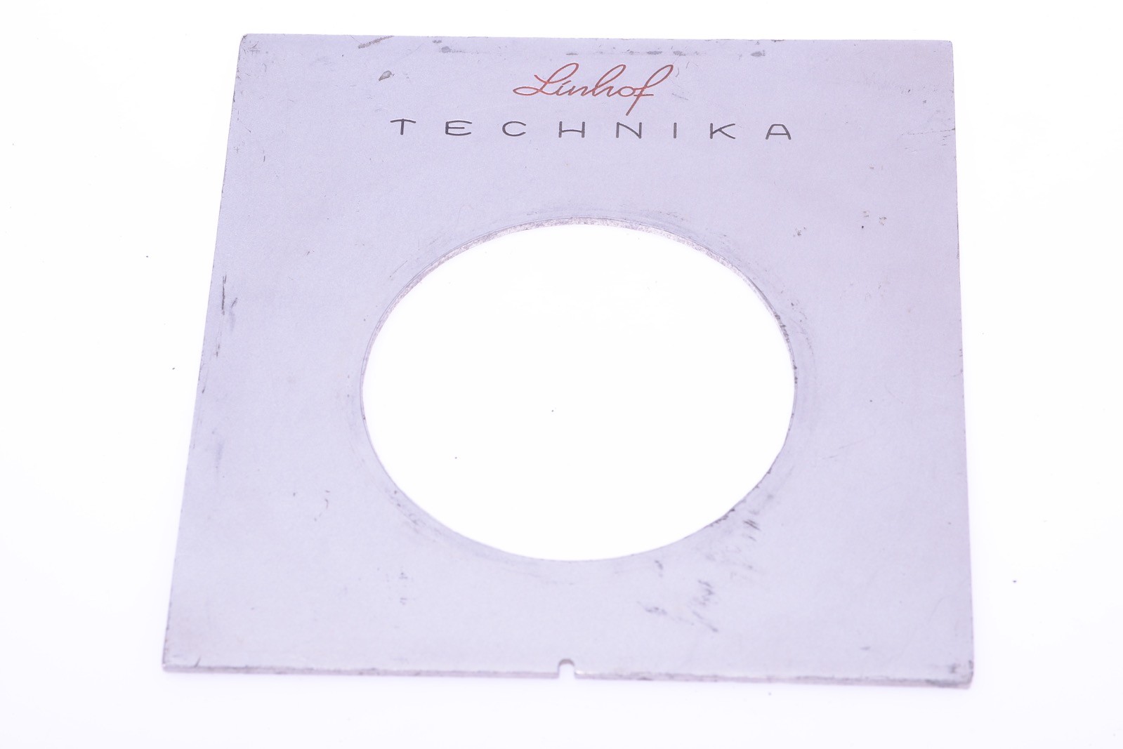 ✅ LINHOF TECHNIKA 3, III LENS BOARD 93X99MM, 52.5MM COMPUR #2 HOLE CAMERA