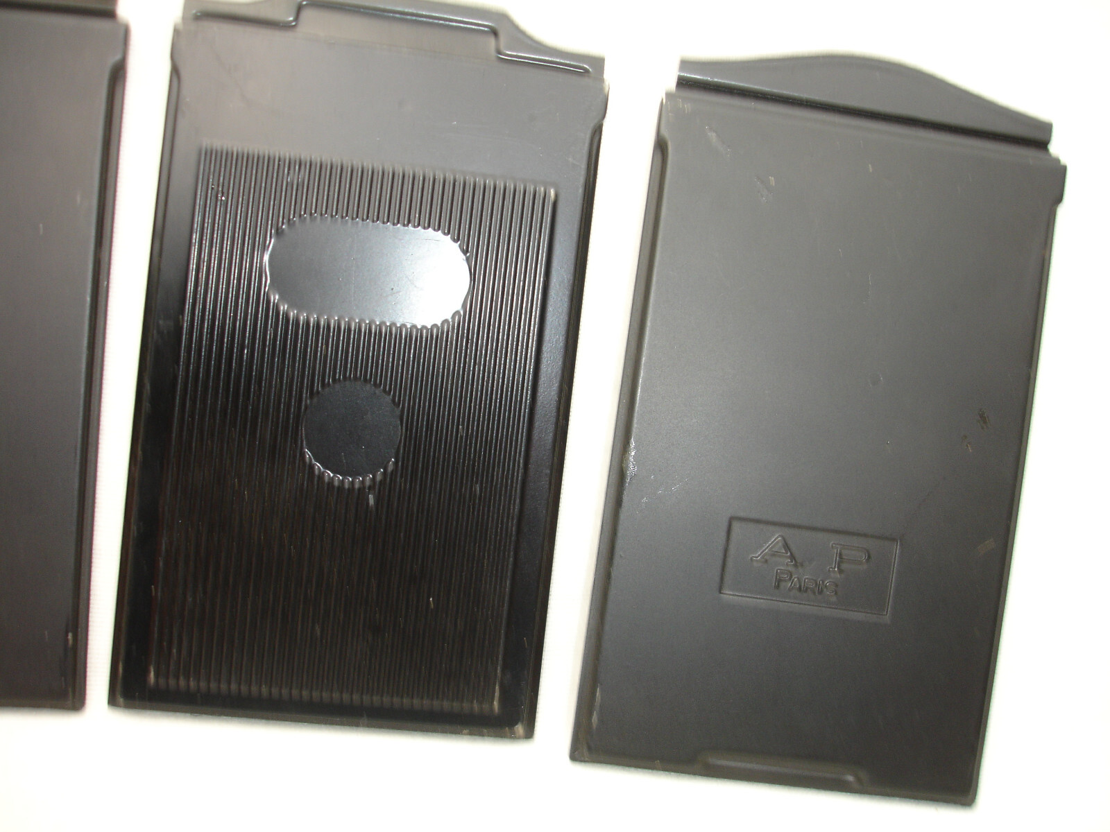 ANTIQUE VINTAGE CAMERA Slides FILM PLATES HOLDERS AP PARIS
