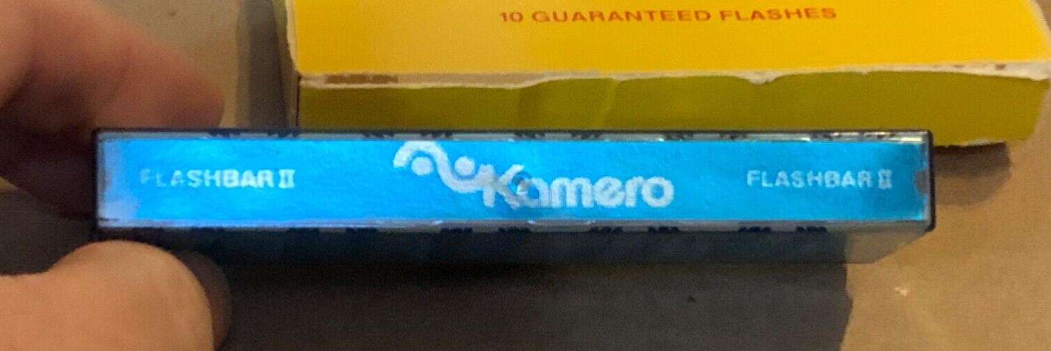 New KAMERO Flash Bar II For Polaroid Instant Film Cameras SX-70 Vintage