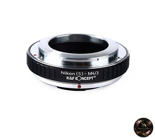 KF Concept Lens Mount Adapter KF-CNRFM43: Converts old Contax C/Nikon S mount
