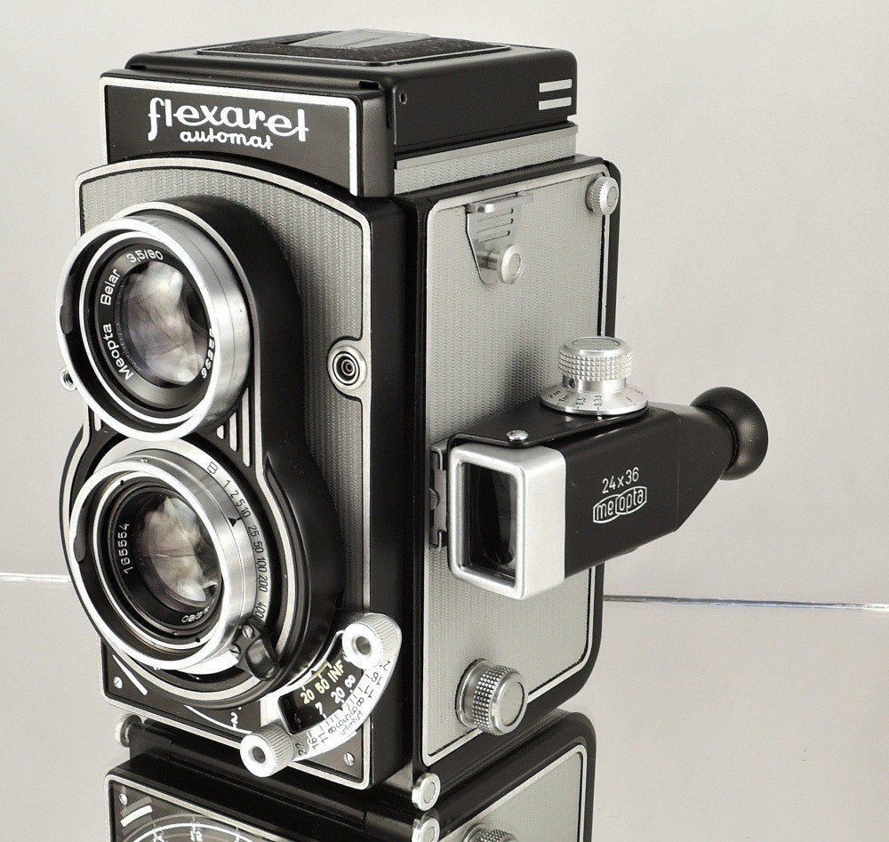 Viewfinder Flexaret Meopta genuine accessories gray 24×36 CLA VERY GOOD