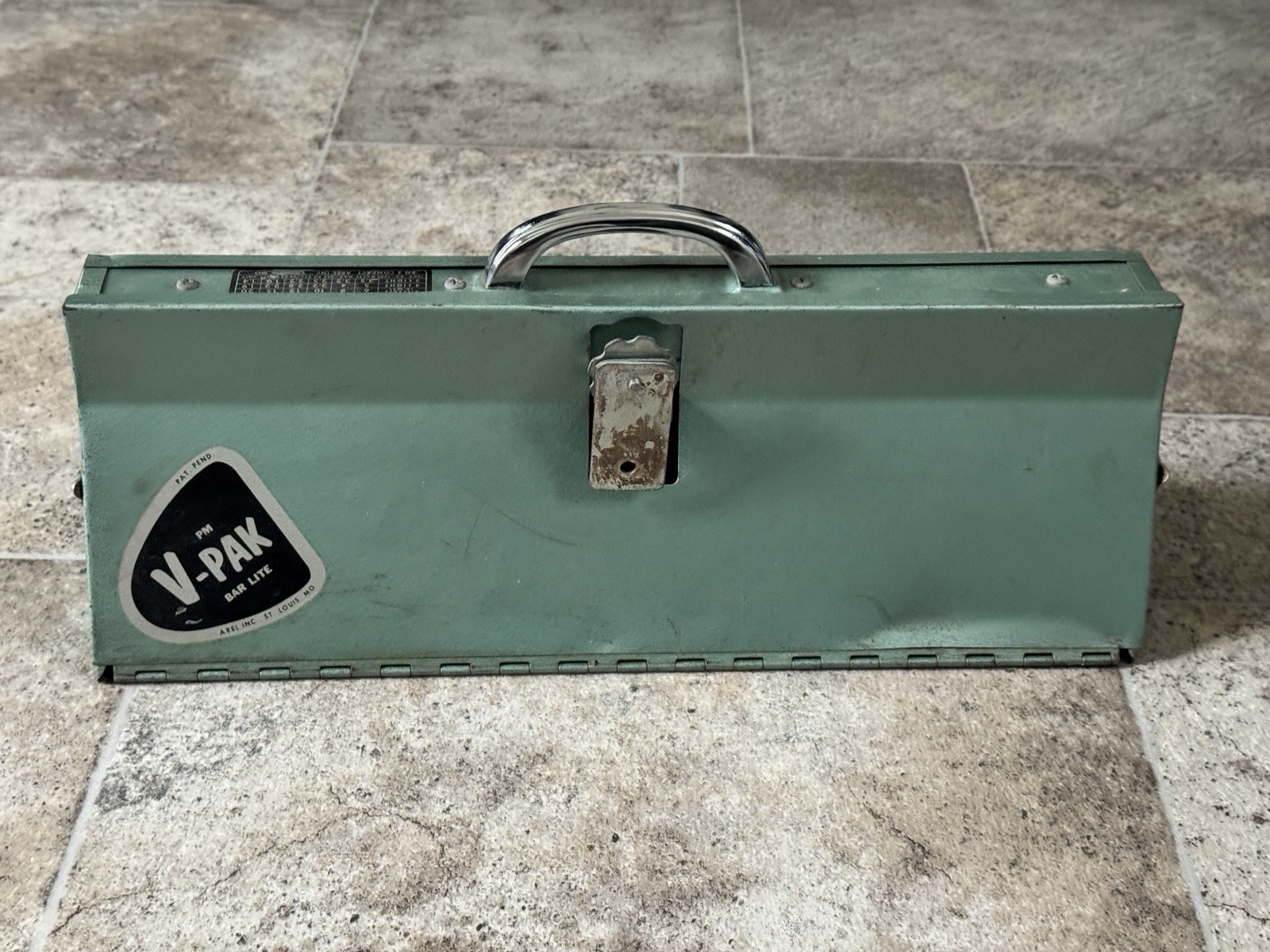 Vintage 1950s–60s PM V-PAK Bar Lite Studio Light Kit – AREL PM4 Compact Green