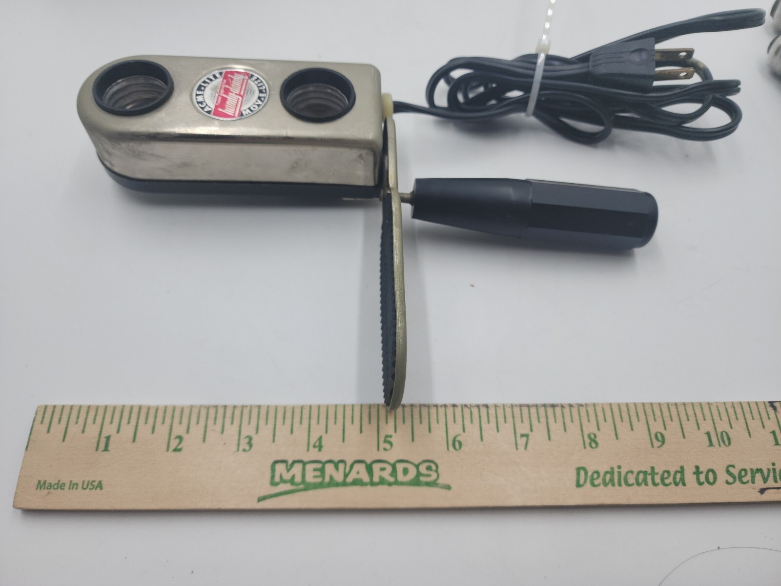 ACME-LITE HANDY DANDY MOV-E-LITE Movie Film Stage Lighting-Model No. 2HD WORKS