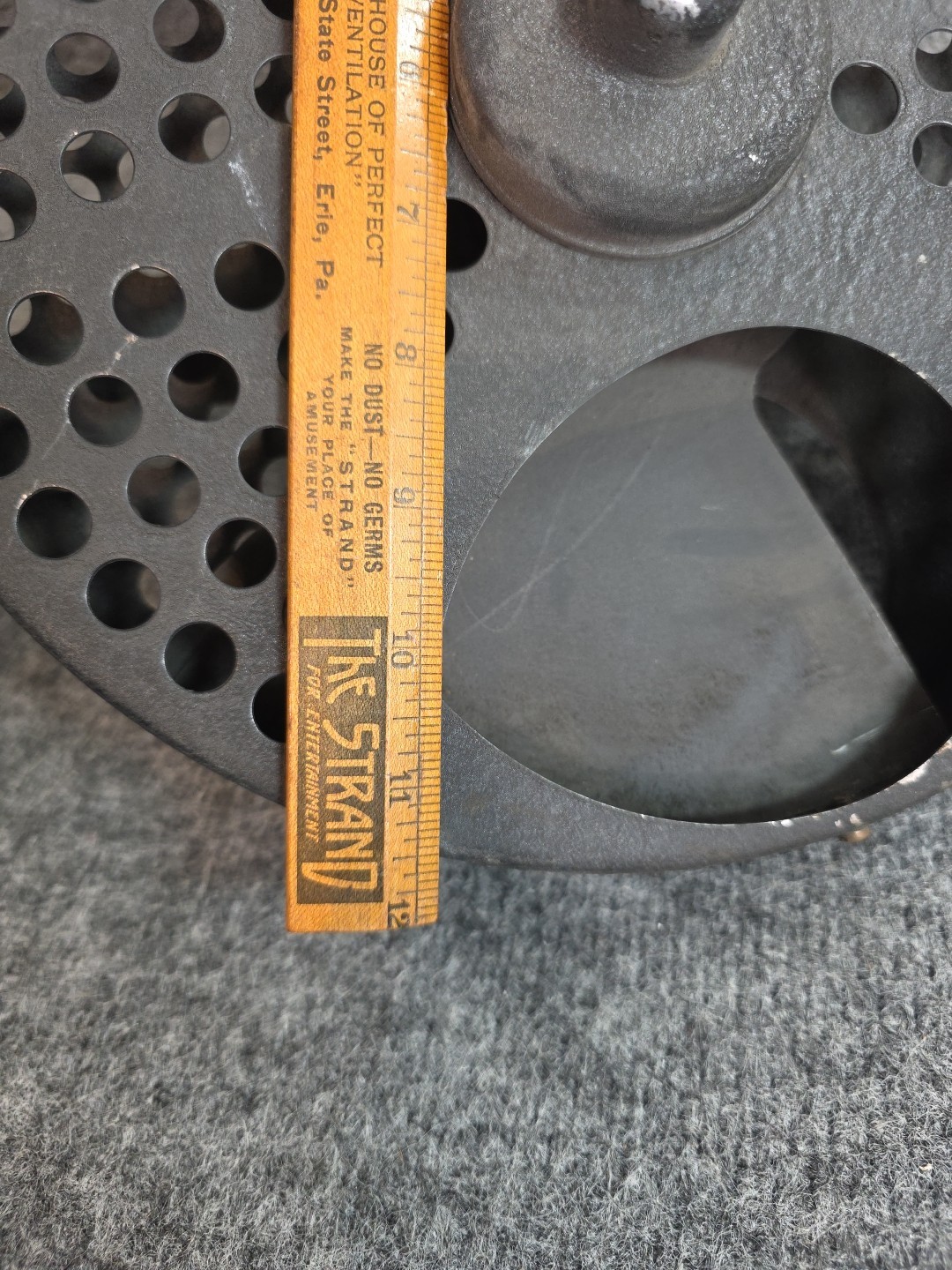 Vtg Simplex Projector Ventilated Flywheel Cooling Disc 1400 D Carbon Arc Vtg #3