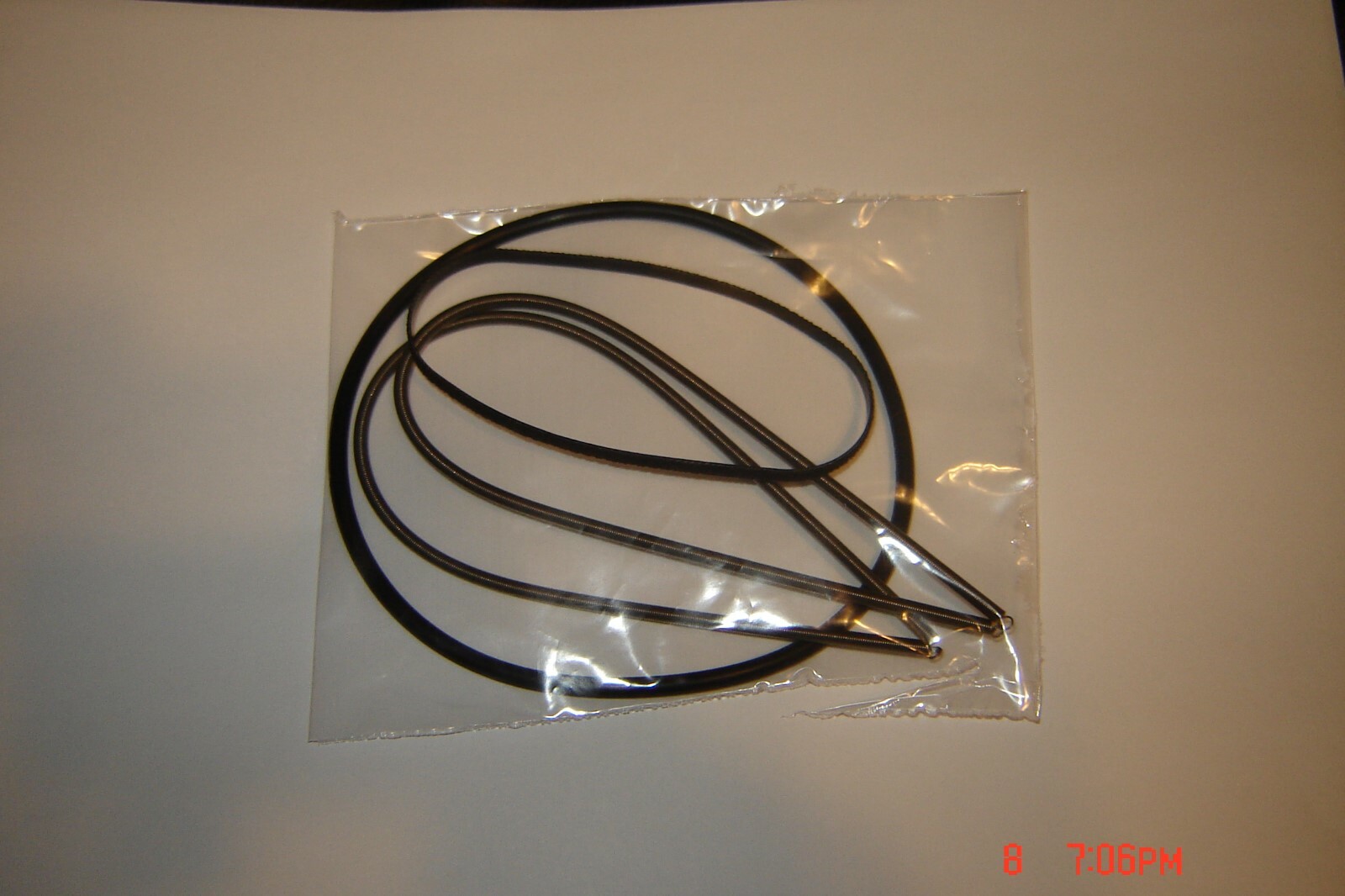 Keystone K161 *Belmont Projector Belts, Keystone K-161, 4 Belt Set / kit.