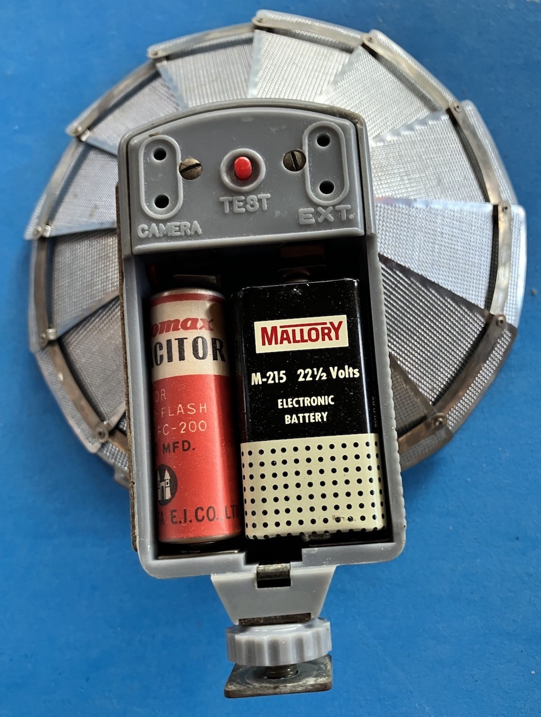 Vintage Micronta Folding Flash Reflector + Dual Sixon Light Meter
