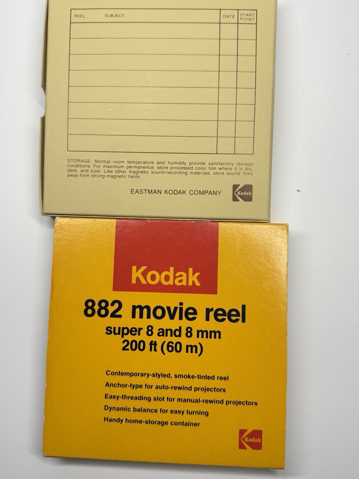 Vintage Kodak 882 Super 8mm Movie Reel 200 ft (5 inch).