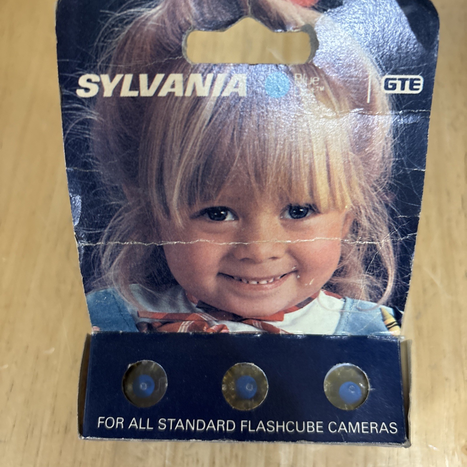 Sylvania Flash Cubes Blue Dot Flashcubes 3 Cubes / 12 Flashes NEW Vintage Camera