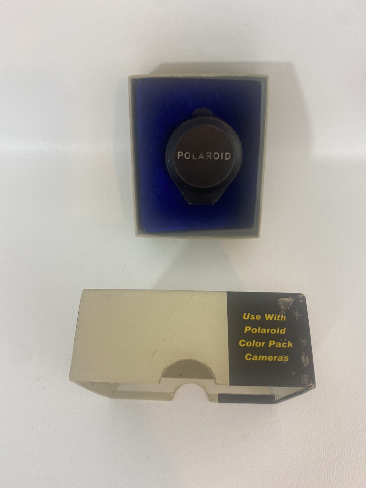 Polaroid Model 128 Development Timer with Snap Case Holder & Box TESTED Works