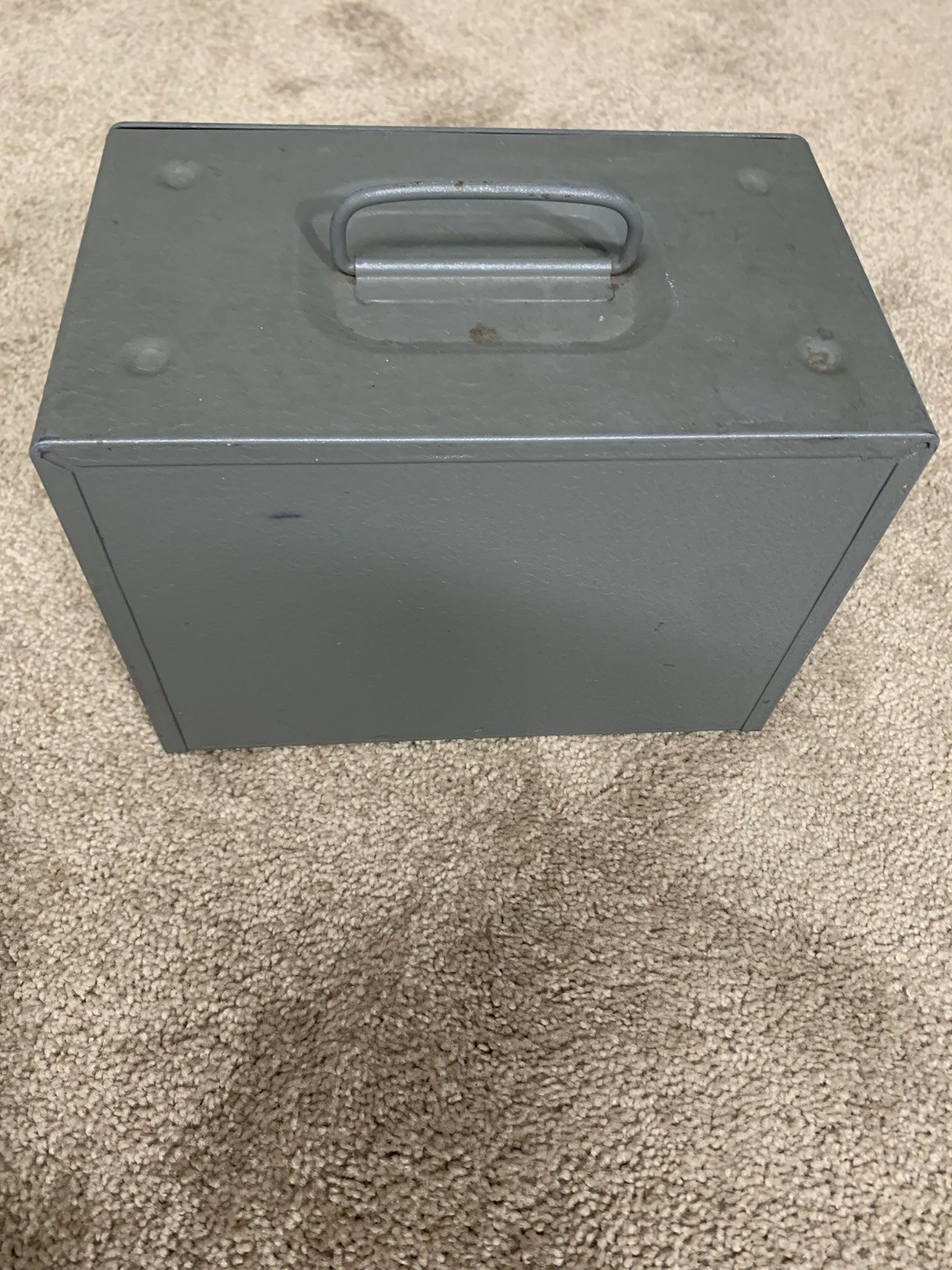 Vintage Metal Brumberger 8mm Film Ejector Case Box 8mm Film Reels Box Only