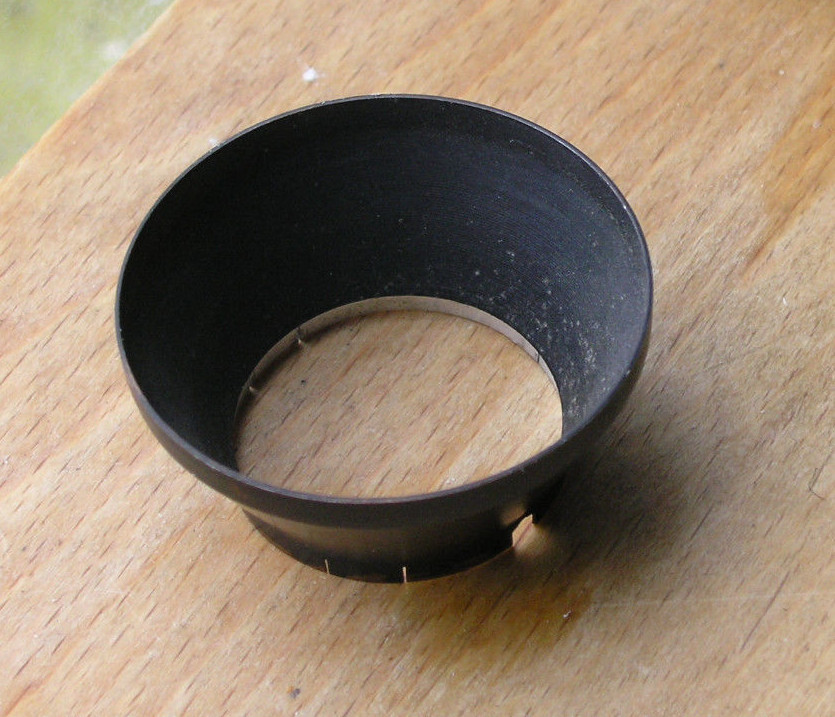 32mm push fit slip on shade lens hood lightweight small gb
