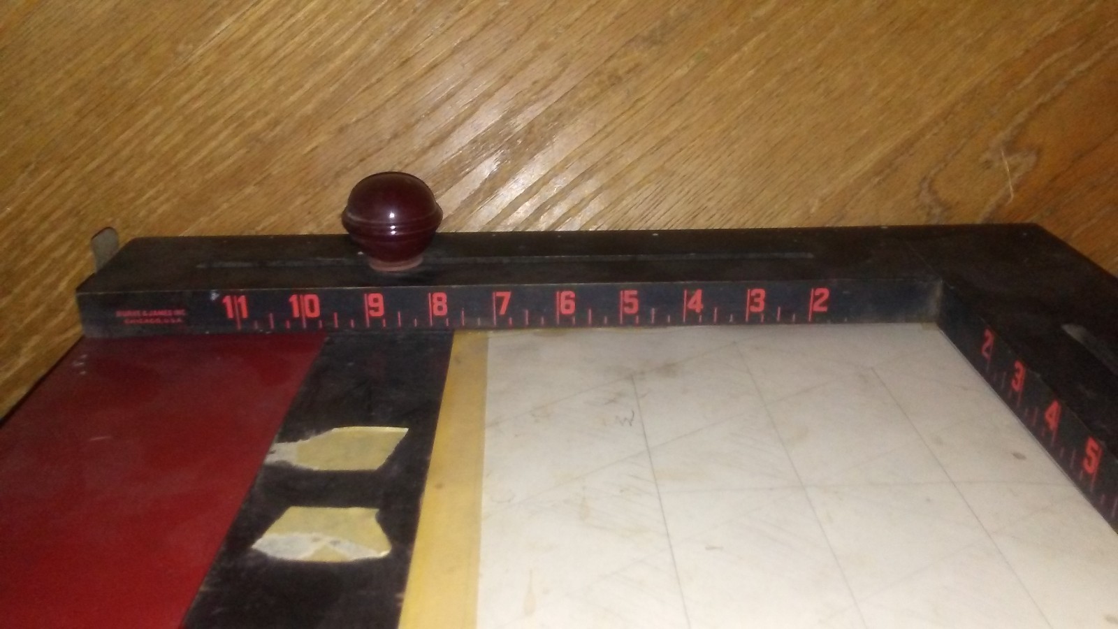 Vintage Luxor Burke & James Enlarging Easel Black Adjustable 11″ X 14″ Bakelite