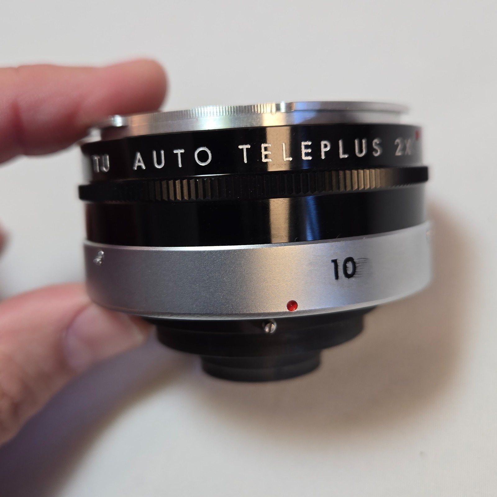 Samigon Auto Teleplus 2x Teleconverter Case & Caps Japan 35mm Vintage Camera