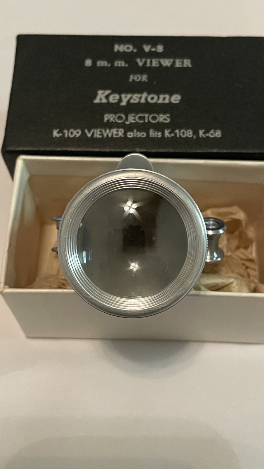 + Vintage Keystone 8mm PROJECTOR VIEWER No.V-8 for K-109 K-108 K-68