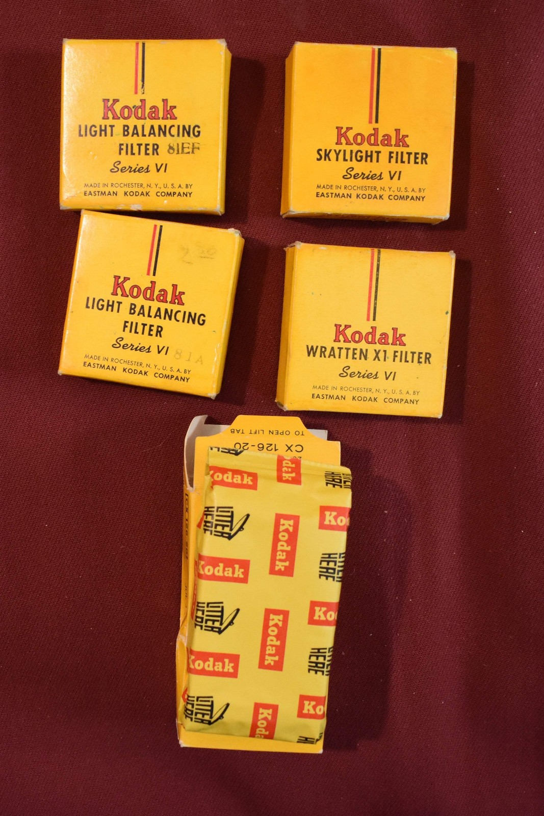 Diamond Gadg-It Bag C907 w/ Kodak Film + Filters, Grafmatic Film Holder + More
