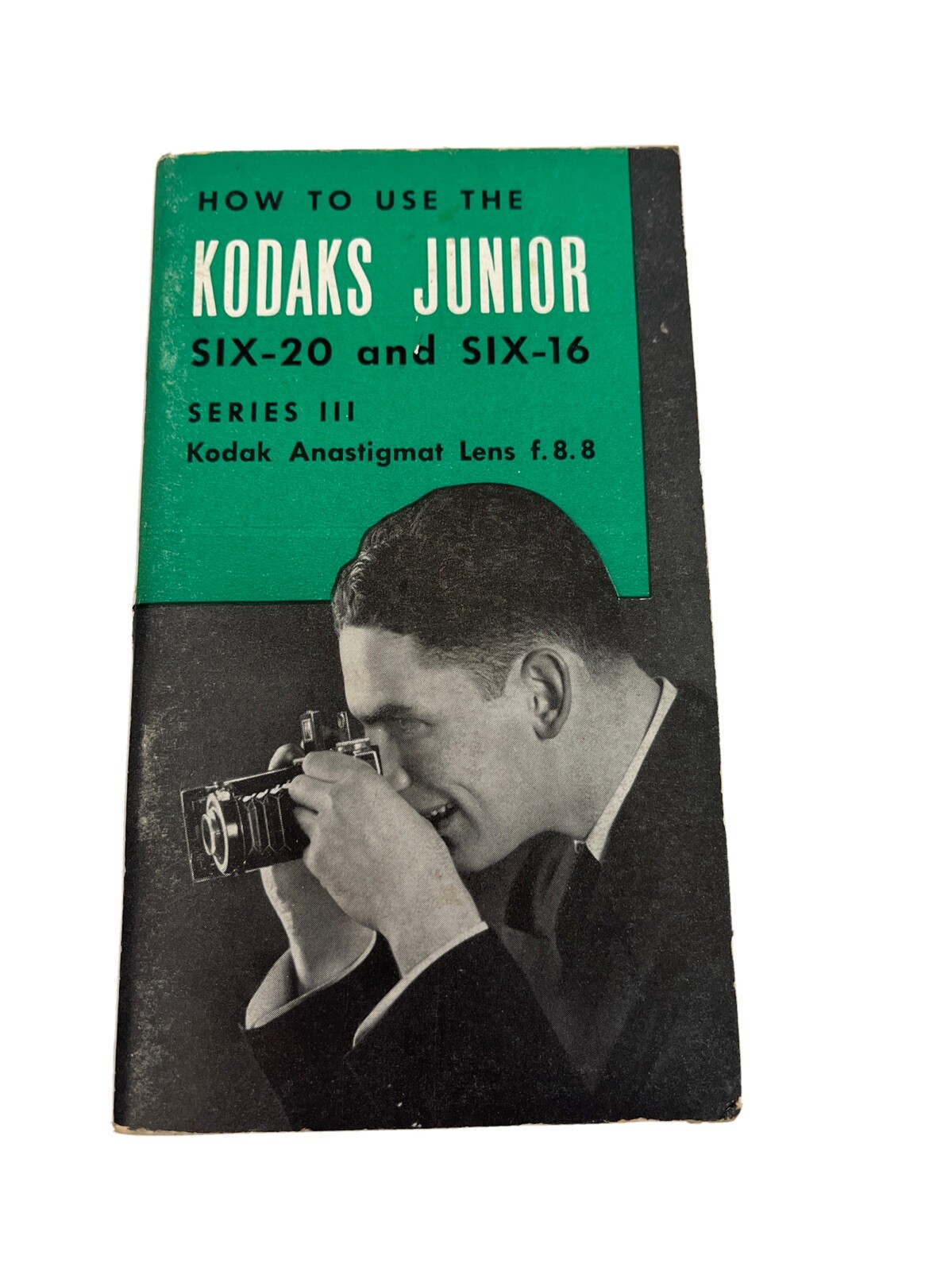 How to Use Kodaks Junior Six-20 & Six-16 Brochure Manual Series III