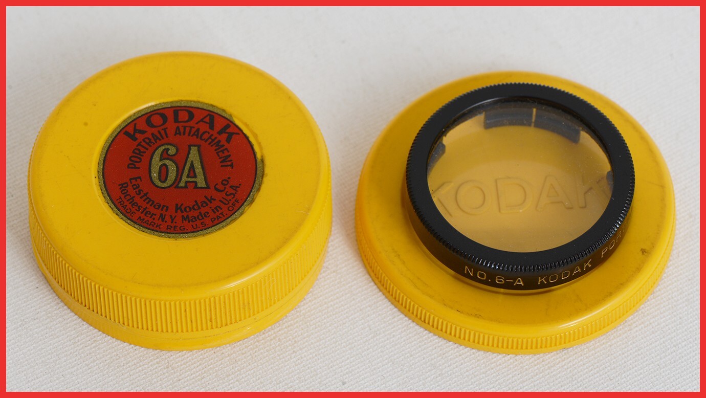 Kodak Portrait close up attachment 6A Original plastic case as shown FREE SHIP