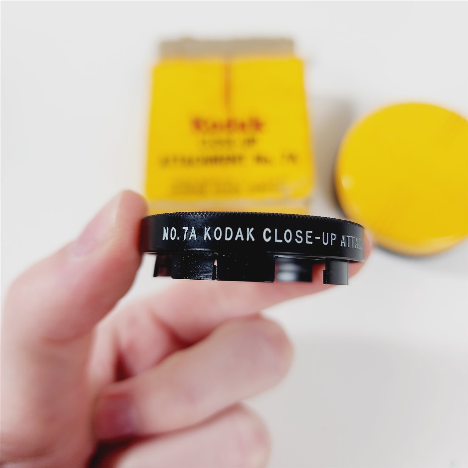 3 Vintage Kodak Camera Accessories No 7A Close-Up Attachment Bower T-Mount T-EOS