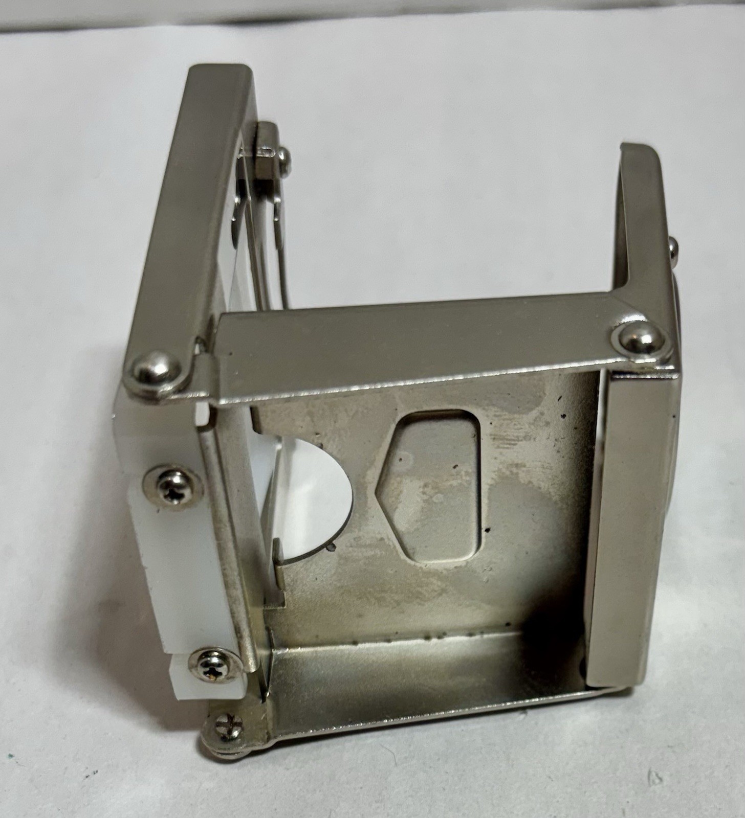 LPL NEGA LUPE Metal Folding Loupe for 35mm Negatives with Pouch & Instructions