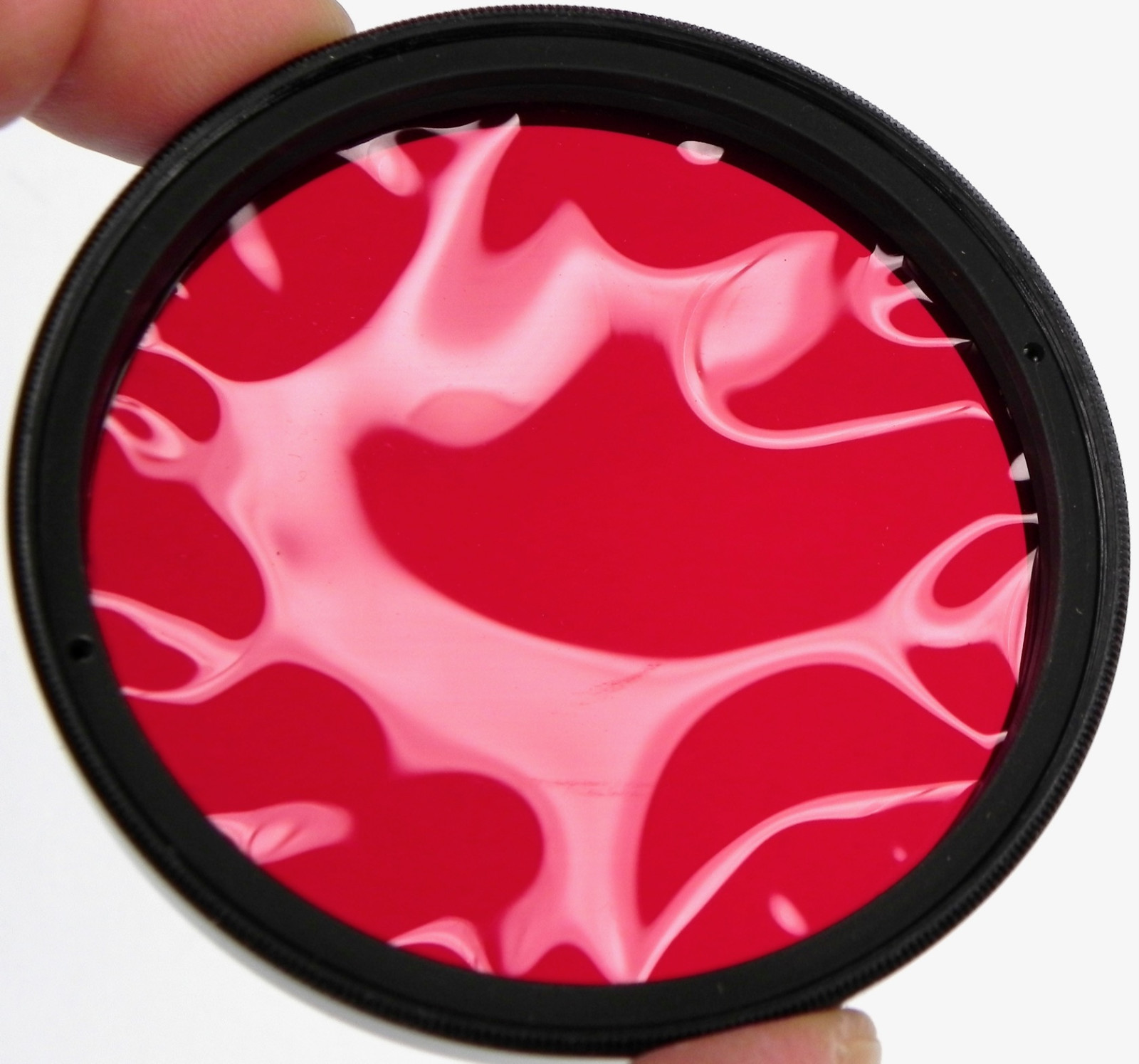 Alpa XFILTRAN #64 72mm Screw-In Filter Ring with Red Gelatine ……….. MINT